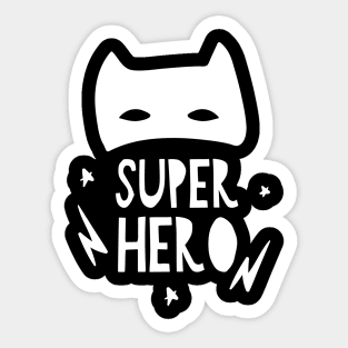 Super Hero - Helden Outfit für Superhelden Geschenkidee Sticker